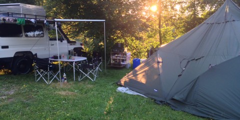 Probeweekend Camping Waldhof